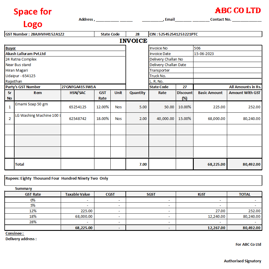 Streamline Your Invoicing Process with GST Invoice Generator